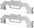 Framing Tools,16 Inch On-Center Stud Layout Tool,100% Cast Aluminum Framing Spacing Tool,Premium Wall Stud Framing Tool,Precision Measurement Jig Tool For Framing Wall (2 Pack)