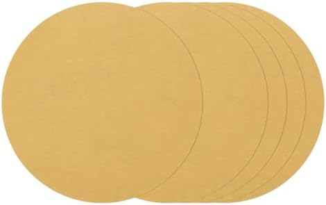 25Pcs Sanding Discs 3In 600Grit Hook and Loop Sandpapers Yellow
