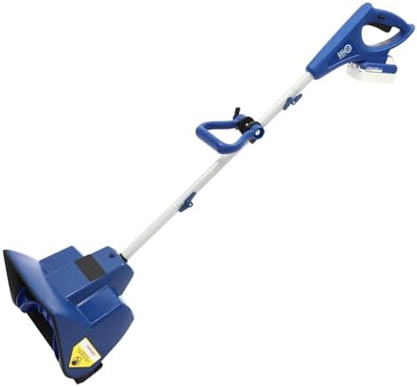 Snow Thrower, Electric Cordless Snow Shovel, DC 24V Snow Blower with Handle, Easy Snow Removal Tool for Driveways, Sidewalks, Patios and Decks