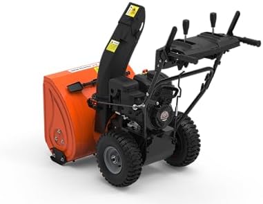 Yard Force YF24-DS21-GSB3 Two-Stage Gas Snow Thrower, 212cc Engine, 24 in.