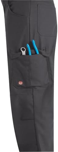 Red Kap Men's Performance Shop Pant - Double Knee Work Pants, Regular Fit, Concealed Zippers for Scratch Protection