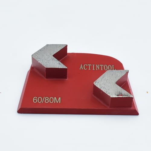 High Concentration Arrow Segments Metal Bond Tooling for Lavina Onfloor Floor Grinder (Pack of 3)