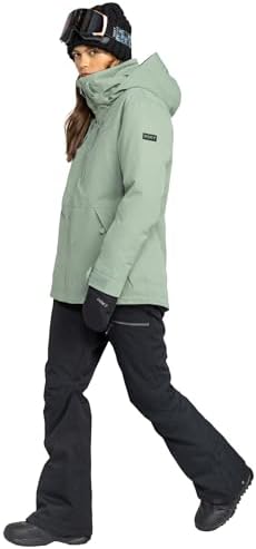 Roxy Women's Nadia Ski Pant – 10K Waterproof, Insulated, PFAS-Free, Adjustable Waist & Snow Gaiters