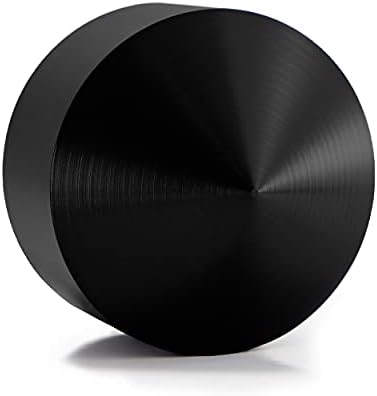PACLOCK's 9-Series Patented Cone Puck w/Tapped Holes, High Security Rotating Disc, Manufacturer-Controlled Key Assigning, Exclusive Key Number, U-Pick! Keyed Alike w/ 1 Key, Black