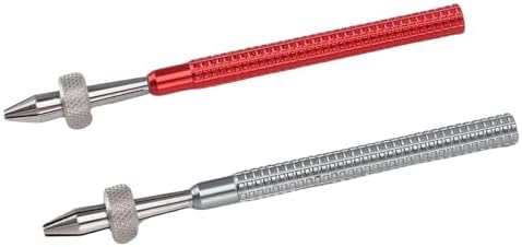 Fabater Pin Vise Hand Drill, Compact Metal Construction Manual Jewelry Drill, Craft Tool with Portable Storage Case for Metal Wood Jewelry Plastic Resin Watch Repair