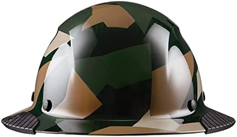 LIFT SAFETY Dax Carbon Fiber Full Brim Hard Hat | Safety/Construction Helmet w/ 6 Point Suspension for Comfort & Impact Protection