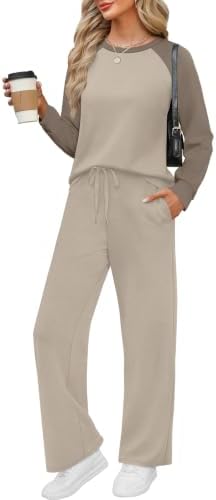 WIHOLL Lounge Sets for Women 2 Piece Fall Outfits 2026 Fashion S-2XL