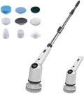 Household Cordless Spin Scrubber Kitchen Hair Brushes Bathroom Broom Toilet Mops Electric Multipurpose Cleaning Brush