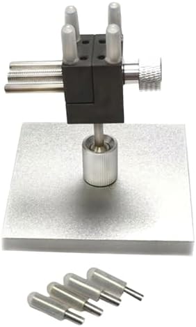 Mini Vise DIY Modeling Crafts Tool Workbench Table Vice Clamp for Scale Model Building Paint Electronic Jewelry- With Square Base