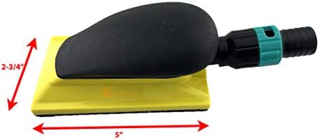 2-3/4 in. x 5 in. Kingdom Abrasive Pro-Net Multi Hole Hook and Loop Vacuum Hand Sanding Pad