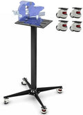 Grinder Stand Pedestal with GD-40F Leveling Casters, Vise Stand Base