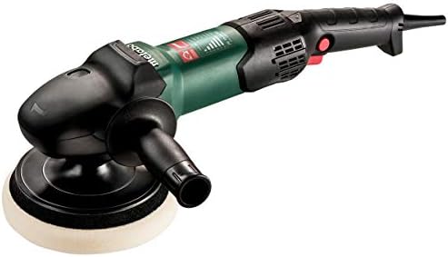 Metabo 7-Inch Variable Speed Polisher, 300 -1900 RPM, Speed Control W/Lock-on, Rat Tail, Electronics, PE 15-20 RT, 615200420, Green