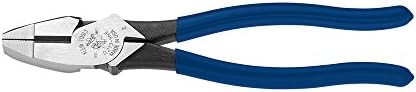 Klein Tools 80028 Hand Tools Kit includes Pliers, Screwdrivers, Nut Drivers, Backpack & D213-9NE Pliers, 9-Inch Side Cutters, High Leverage Linesman Pliers Cut Copper