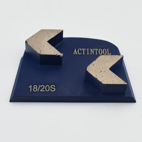 Double Arrow Segments Diamond Grinding Disc for Lavina Edco Walkbehind Floor Grinder (Pack of 3)