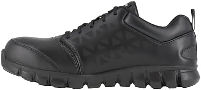Reebok Men's Rb4041 Sublite Cushion Safety Toe Athletic Work Shoe Black