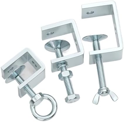 Galvanized Carbon Steel Tiger Clamp Multiple Shapes Open Height 20-130MM Thickened Material Fixed Fixture Clamping Device(Outer hexagonal 75)