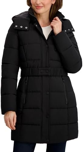 Nautica Women's Heavyweight Stretch Puffer Jacket