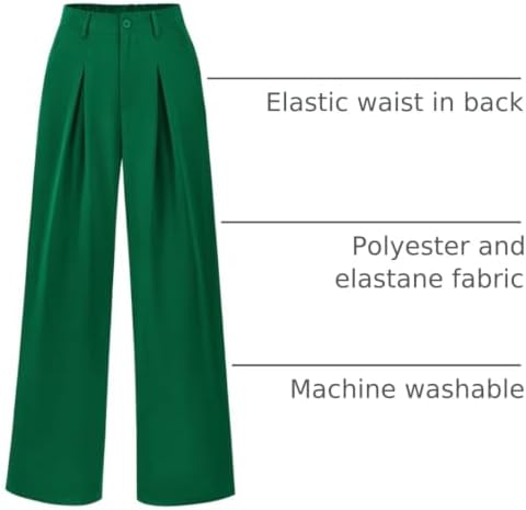 BTFBM Fall High Waisted Business Casual Palazzo Pants for Women Dressy 2026