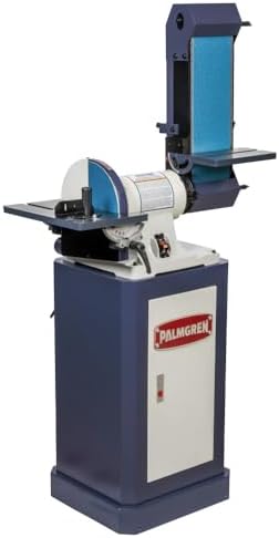 PALMGREN 9681123 - Combination 6" x 48" Belt & 10" Disc Finishing Machine