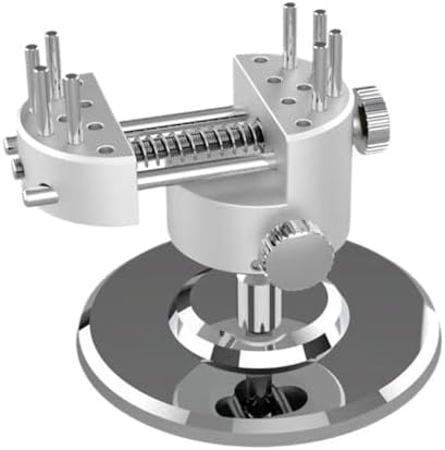 Rotatable Aluminum Alloy Pin Vise Featuring Adjustable Clamping System and Control for Jewelry Making, Watch Repair, and Model Assembly