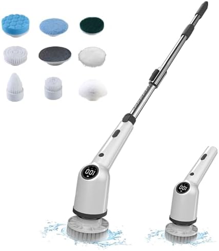Cordless Electric Spin Scrubber Power Scrubber Cleaning Brush 3