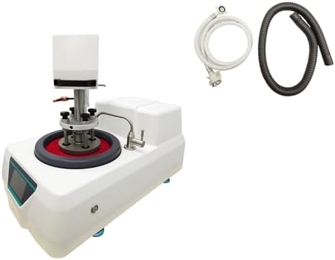 Grinding and Polishing Machine Automatic Metallographic Sample Grinder Polisher with Single Disc Table Type 9.8" Grinding Disc Diameter 50-1000r/min 110V 900W Single Phase