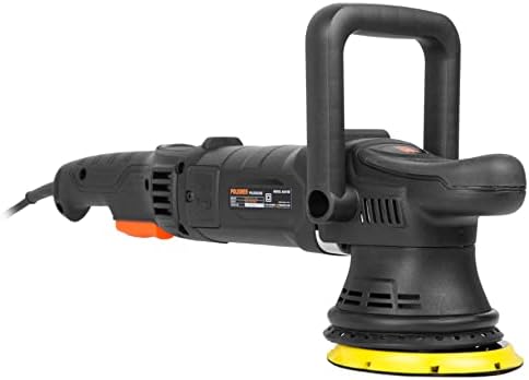 WEN Dual Action Polisher, 5-Inch Professional Grade, 8-Amp with Paddle Switch, 15mm Throw and LED Display (AA6158)