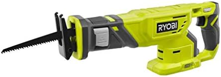 RYOBI P1819 18V One+ Lithium Ion Combo Kit (6 Tools: Drill/Driver, Impact Driver, Reciprocating Saw, Circular Saw, Multi-Tool, LED Worklight, 4.0 Ah & 1.5 Ah Battery, Charger, Bag)