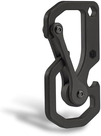 KeyUnity Titanium Carabiner Keychain Multitool Tool