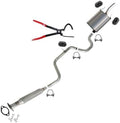 Northeastern Exhaust | Resonator, Intermediate Pipe & Muffler System Kit w/Rubber Hanger Tool Compatible for Chevrolet Impala 2006-2011 3.5L | Free Gasket, Clamps, Hangers and Bolts & Nuts Included