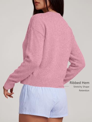 Trendy Queen Cropped Cardigan Sweaters for Women Fall Fashion Clothes 2026