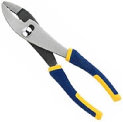 For Irwin 2078408 8" Nickel Chromium Steel Slip Joint Plier with ProTouch Grips