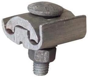 Morris 96016, 10-2/0 Aluminum Parallel Groove Clamp with 1 Bolt (Pack of 61 pcs)