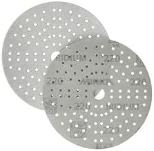 Mirka Sandpaper Iridium 6 Inch Hook and Loop 220 Grit 50 pcs