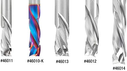 Amana Tool - 46011 CNC Solid Carbide Compression Spiral 3 Flute x 3/8 Dia x 7/8 x 3/8 Shan