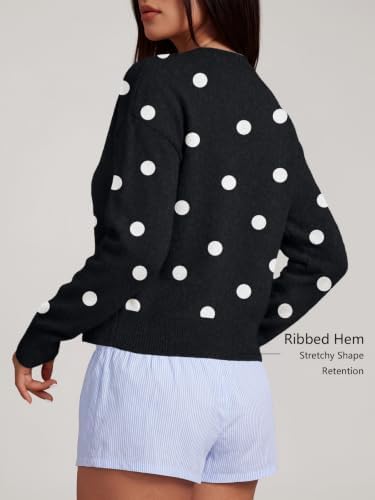 Trendy Queen Cropped Cardigan Sweaters for Women Fall Fashion Clothes 2026