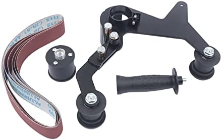 Sanding Machine Belt Sanding Machine Portable Handle Pipe Polisher Grinder Polishing Sanding Machine for Grinding Stainless Steel Pipe, Wood Pipe, Aluminum Pipe, Copper Pipe, Titanium Pipe