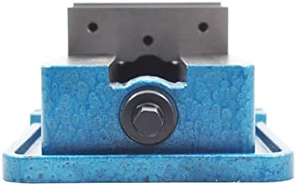 kimllier 5 Inch Heavy Duty Milling Machine Vise, Ductile Iron Accuracy Lock Down Vise, Accuracy Mill Vise without Base Fit for Finishing Milling Machines, Drilling Machines, and Accuracy Parts