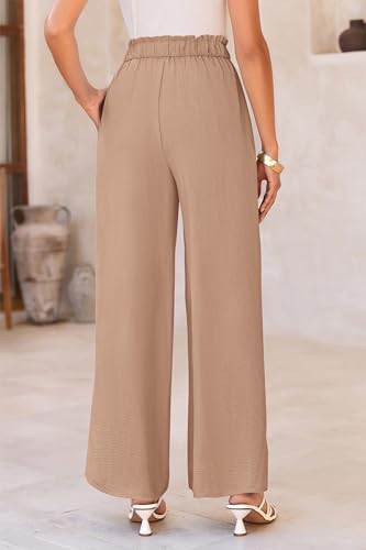 PRETTYGARDEN Women's Palazzo Wide Leg Work Dress Pants