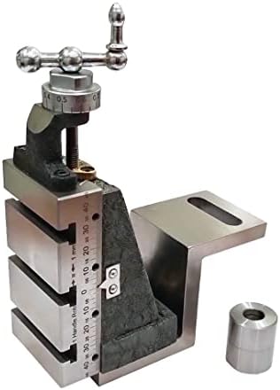 Mini Vertical Milling Slide Mounted on Z Type Angle Plate -Direct Fit for Mini Lathe Machine (Without Clamp)