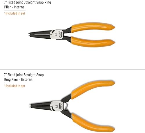 GEARWRENCH 2 Pc Snap Ring Pliers - 7" Straight Int/Ext | 89700