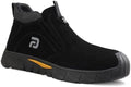 GLANOUDUN Steel Toe Shoes for Men Welding Work - Slip-On, Mid-Top Coverage