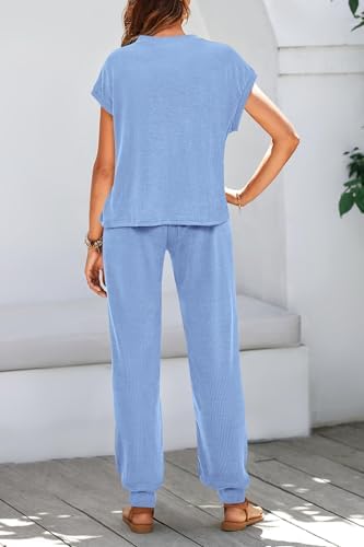 BTFBM 2 Piece Sets For Women Summer Lounge Set Airport Outfits Tracksuit
