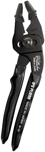 IPS PLIERS NH-165 Soft Touch Neo Combination Pliers with Non-Marring Soft Resin Caps, Built-in Spring & Switch, 6.5-Inch – Made in Japan, Tsubame-Sanjo