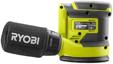 RYOBI - 18 Volts ONE eccentric sander - 125 mm - 3 abrasives - RROS18-0