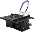 Gem Faceting Cutting Carving Polishing Machine, Jewelry Lapidary Saw for Cutting Rocks, 110v Table Saws Grinder Machine, Practical Sink, 0-10000r/Min Infinitely Adjustable Speed