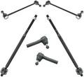 TRQ Front Steering & Suspension Kit Sway Bar Stabilizer Link Tie Rod
