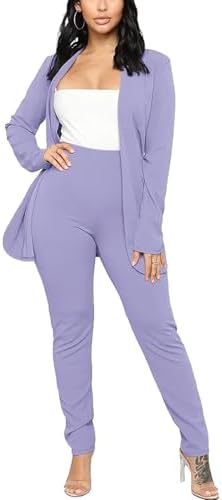 Aro Lora Pant Suits for Women Dressy Casual 2 Piece Outfits