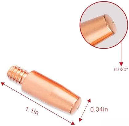 20-PK Contact Tip KP2744-030 .030" For Lincoln Magnum PRO 200L 250L 300L 200A/250A/350A part MIG Welding Gun parts