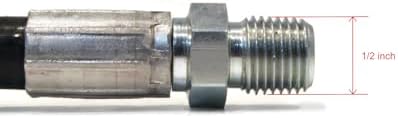 The ROP Shop 2-Pack - Snowplow High Pressure Hydraulic Hose 1304225 Replaces Fisher 4424